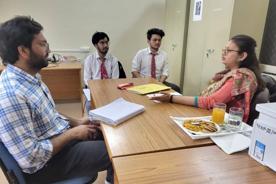 Mock Interview conducted by Placement Cell